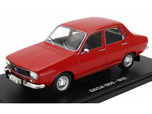 DACIA - 1300 (RENAULT R12) 1970 - RED/EDICOLA 1/24ミニカー