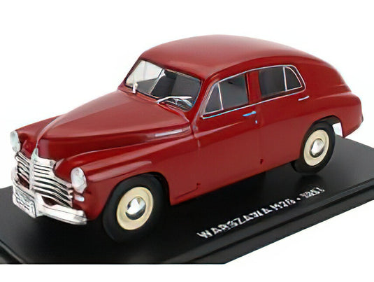WARSZAWA - M20 1951 - RED/EDICOLA 1/24ミニカー