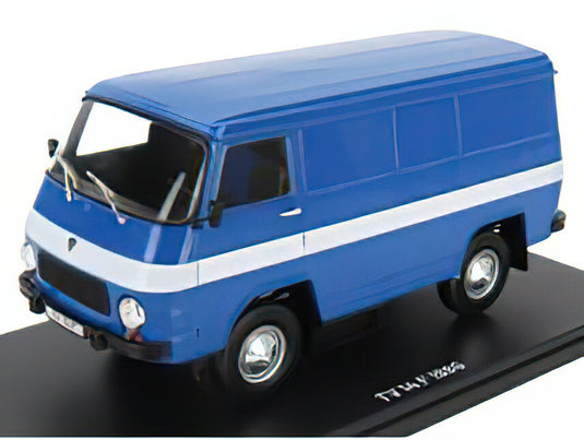 ROCAR - TV 14 F VAN 1980 - BLUE WHITE/EDICOLA 1/24ミニカー