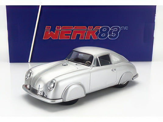 PORSCHE 356 SL COUPE PLAIN BODY VERSION 1951 SILVER/WERK83 1/18ミニカー