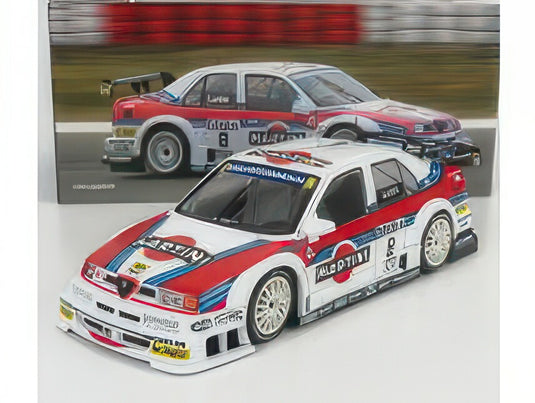 【予約】ALFA ROMEO 155 V6 TI MARTINI RACING 8号車 DTM ITC 1995 NICOLA LARINI ホワイト/レッド/ブルー/ Werk83 1/18 ミニカー