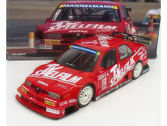 ALFA ROMEO 155 V6 TI TEAM SCHUBEL ENGINEERING N 12 DTM ITC SEASON 1995 MICHELE ALBORETO RED/WERK83 1/18ミニカー