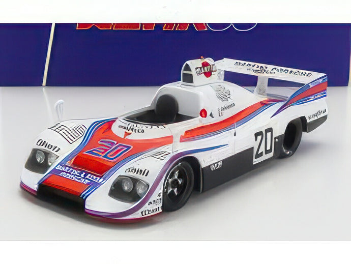 PORSCHE 936 2.1L TURBO TEAM MARTINI RACING PORSCHE SYSTEM N 20 SPORTWAGEN WELTMEISTERSCHAFT 1976 J.ICKX WHITE RED BLUE/WERK83 1/18ミニカー