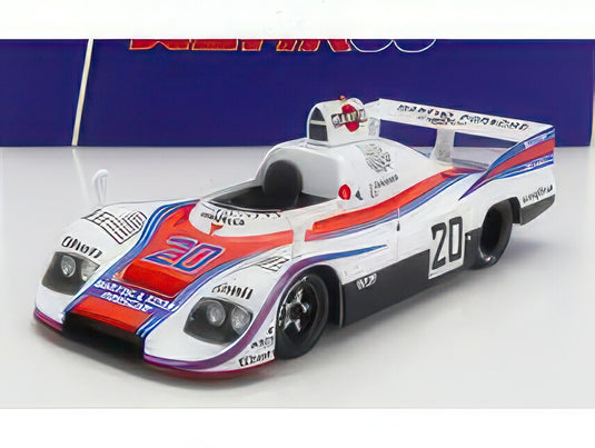 PORSCHE 936 2.1L TURBO TEAM MARTINI RACING PORSCHE SYSTEM N 20 SPORTWAGEN WELTMEISTERSCHAFT 1976 J.ICKX WHITE RED BLUE/WERK83 1/18ミニカー