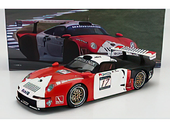 PORSCHE  911 GT1 3.2L TURBO TEAM SOCIETE JB N 17 FIA GT NURBURGRING 1997 E.COLLARD  J.VON GARTZEN  RED WHITE/WERK83 1/18ミニカー