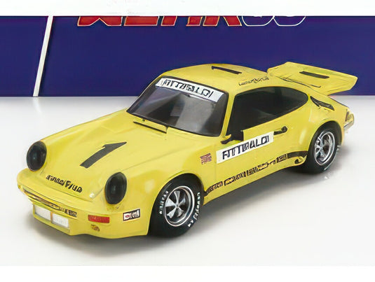 PORSCHE 911 CARRERA 3.0 RSR N 1 IROC RIVERSIDE 1973 EMERSON FITTIPALDI YELLOW/WERK83 1/18ミニカー