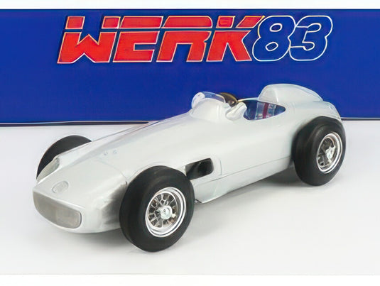 MERCEDES BENZ F1 W196 N 0 PLAIN BODY 1954 SILVER/WERK83 1/18ミニカー
