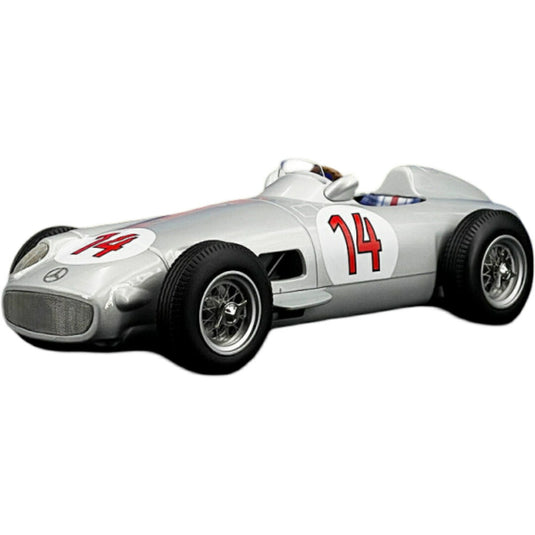 Mercedes-Benzメルセデスベンツ W196 No.14 1955 F1ベルギーGP2位 Moss / Werk83 1/18 ミニカー