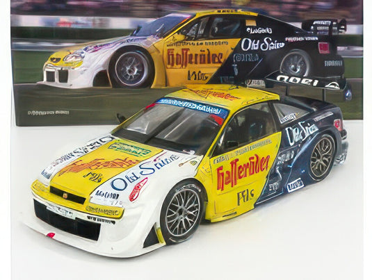 OPEL CALIBRA V6 4X4 TEAM ROSBERG N 1 WINNER RACE 1+2 HOCKENHEIM DTM ITC 1995 KLAUS LUDWIG YELLOW BLUE WHITE/WERK83 1/18ミニカー