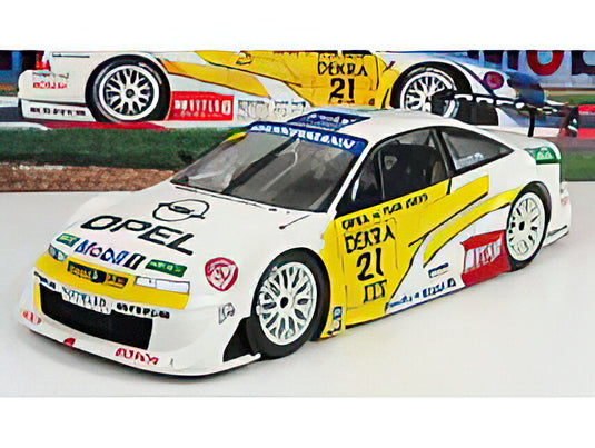 OPEL  CALIBRA V6 4X4 OPEL TEAM JOEST N 21 DTM ITC 1995 NI AMORIN  WHITE YELLOW/WERK83 1/18ミニカー