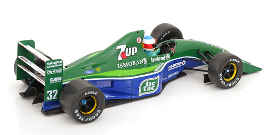 Jordan Ford 191 F1デビューGP ベルギーGP Schumacher 1991 コレクターズボックス/ Werk83 1/18 ミニカー