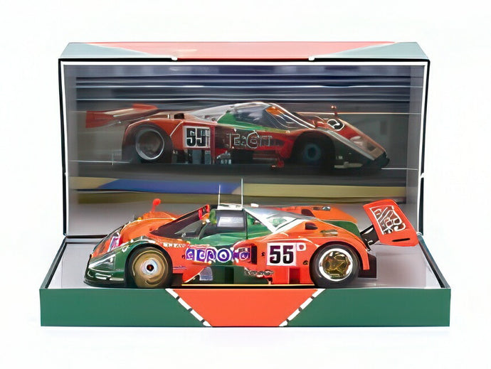 【予約】MAZDA 787B 2.6L TEAM マツダスピード Co.Ltd. N 55 優勝 ルマン24時間 1991 ベルトラン・ガショー ジョニー・ハーバート/Werk83 1/18ミニカー