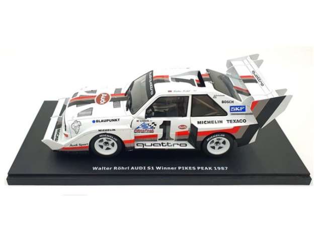 AUDI Sport Quattro S1 パイクスピーク 優勝 1987/ Werk83 1/18 ミニカー