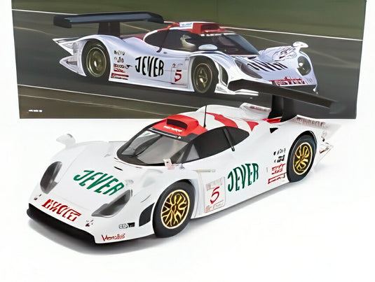 PORSCHE 911 GT1 98 3.2L TURBO TEAM ZAKSPEED RACING No5 FIA GT選手権 オッシャースレーベン 1998 アレクサンダー グラウ アンドレアス シェルド ホワイト レッド グリーン 4位/ Werk83 1/18 ミニカー