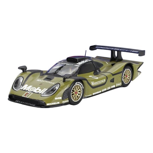 Porscheポルシェ 911 GT1-98 チームPorscheポルシェAG No.0 テストカー 24時間ルマン 1998 ゴールド ブラック / Werk83 1/18 ミニカー