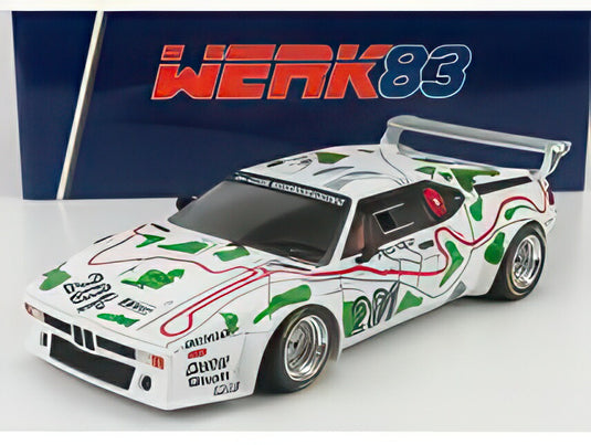 BMW M1 (E26) チーム BMW Motorsport 201号車 3位 1000km ADAC ニュルブルクリンク 1980 N.ピケ H.J.シュトゥック ホワイトグリーンレッド/ Werk83 1/18 ミニカー