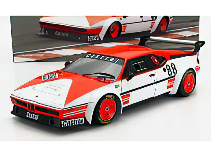 BMW  M1 (E26) TEAM GS N 88 PROCAR SERIES 1980 JOHN WATSON  WITH DECALS  WHITE RED/WERK83 1/18ミニカー