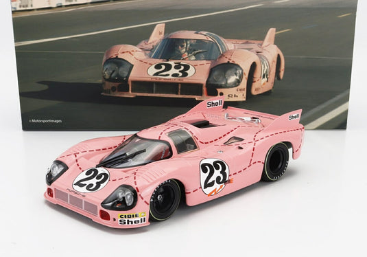 Porsche 917/20 4.9L 1971 TEAM MARTINI RACING PINK PIG No.23 1st PRACTICE 24h LE MANS R.JOST / Werk83 1/18 ミニカー