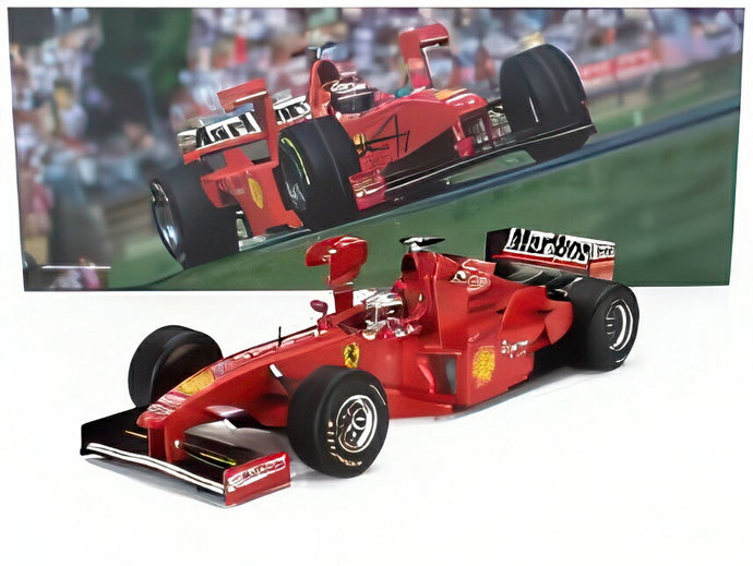 FERRARI F1 F300 #3 タワーウィング付き イモラGP 2位 1998 ミハエルシューマッハ レッド/ Werk83 1/18 ミニカー