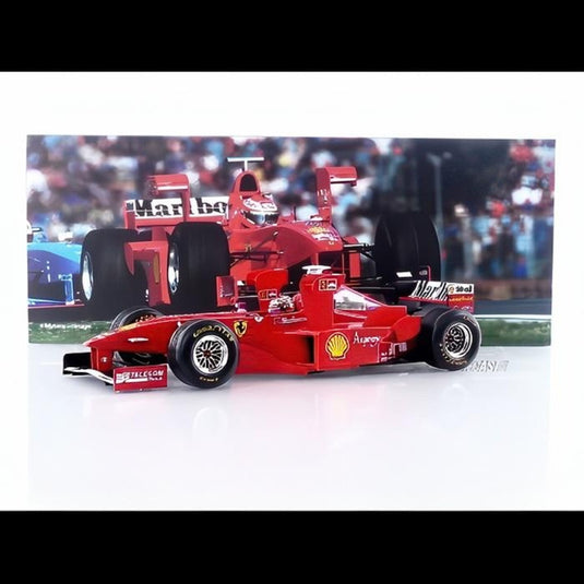 FERRARI F300 タワーウィング イタリアGP 3位 1998 (E. Irvine)/ Werk83 1/18 ミニカー