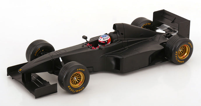 フェラーリ F300 テストカー フィオラノ 1998 シューマッハ ドライバーフィギュア付き/ Werk83 1/18 ミニカー