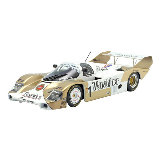 【予約】 Porscheポルシェ 956B #1 ノリスリンク DRM チャンピオン 1984 Stefan Bellof ホワイト/ゴールド / Werk83 1/18 ミニカー
