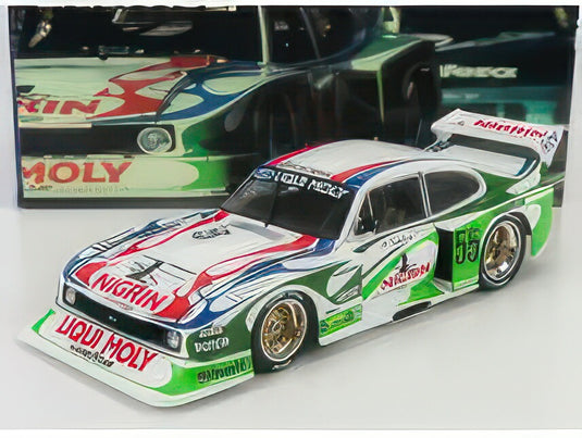 FORD ENGLAND CAPRI TURBO Gr.5 TEAM LIQUI MOLY N 55 DRM 1981 MANFRED WINKELHOCK WHITE GREEN/WERK83 1/18ミニカー