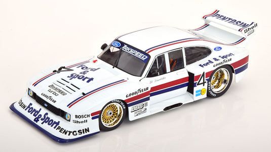 Ford カプリ ターボ Gr.5 No.4 DRM Reisenbichler 1982/ Werk83 1/18 ミニカー