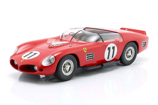 【予約】FERRARI 250 TR61 3.0L V12 チーム SEFAC N 11 ルマン24時間 1961 2位 マイク・パークス/ウィリー・メレス レッド / Werk83 1/18 ミニカー