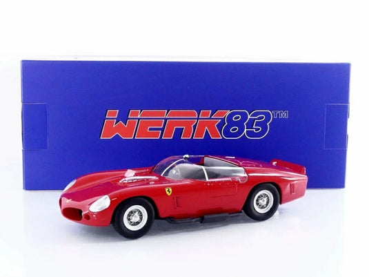 フェラーリ 250 TR61 1961 レッド プレーンボディエディション / WERK83 1/18 ミニカー