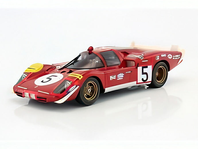【予約】FERRARI 512S TEAM SEFAC SPA FERRARI #5 ルマン24時間 1970 ジャッキーイクス/ペーターシェティ レッド/ Werk83 1/18 ミニカー
