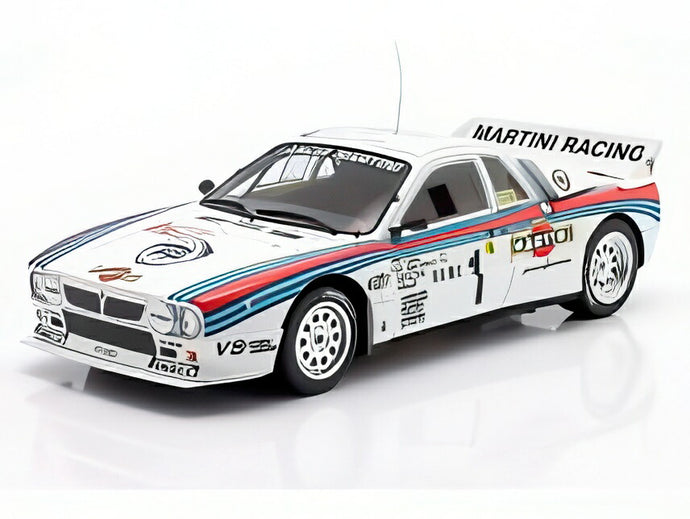 【予約】LANCIA 037 MARTINI RACING No.1 ラリーモンテカルロ 1983 W.ROHRL/C.GEISTDORFER ホワイト/レッド/ブルー/ Werk83 1/18 ミニカー