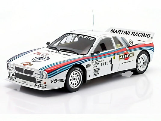 【予約】LANCIA 037 MARTINI RACING No.1 ラリーモンテカルロ 1983 W.ROHRL/C.GEISTDORFER ホワイト/レッド/ブルー/ Werk83 1/18 ミニカー