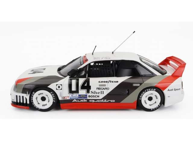 1989年 Audi 90 IMSA GTO #04 レール Miller High Life 500km IMSA ホワイト/レッド/ブラック/ Werk83  1/18 ミニカー