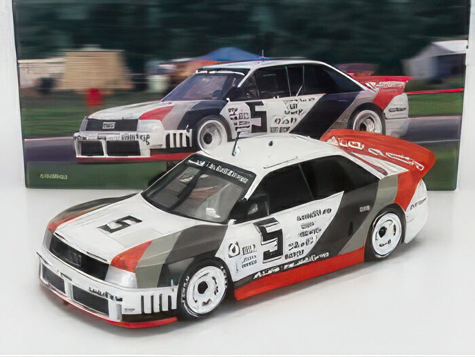 AUDI 90 クワトロ IMSA GTO アウディ・スポーツチーム 5号車 1989年ラグナセカIMSA 2位 ドライバー:ハーレー・ヘイウッド ホワイト/グレー/レッド/WERK83 1/18ミニカー
