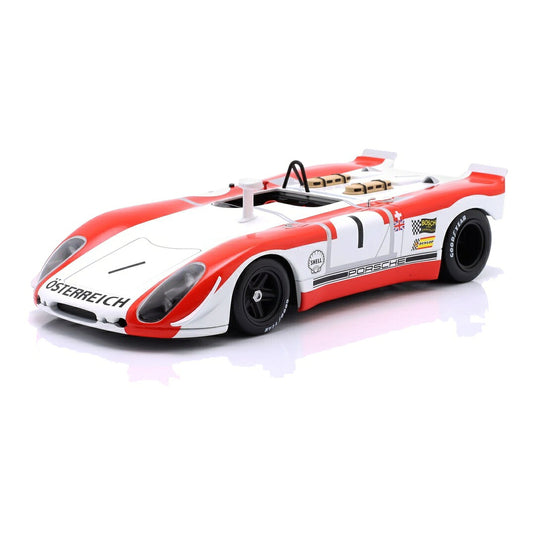 【予約】 Porscheポルシェ 908/2 スパイダー #53 優勝 6時間ワトキンスグレン 1969 Jo Siffert Brian Redman ホワイト/オレンジ / Werk83 1/18 ミニカー