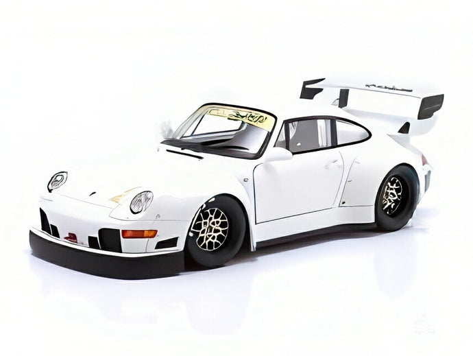 【予約】PORSCHE 911 993 RWB RAUH-WELT Furusato 1995 ホワイト/ Werk83 1/18 ミニカー