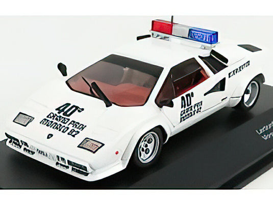 LAMBORGHINI  COUNTACH 5000S SAFETY CAR F1 GP MONACO 1982  WHITE/WERK83 1/43ミニカー