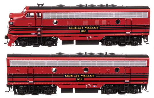 EMD F7 A-Bセット リーハイ・バレー鉄道