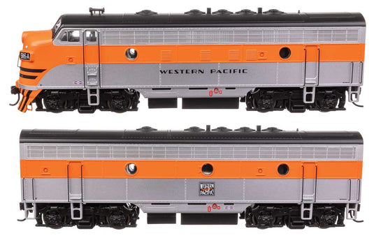 ウエスタン・パシフィック鉄道 EMD F7 A-Bセット ディーゼル機関車 スタンダードDC