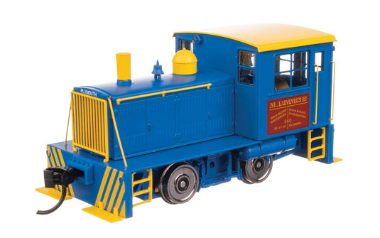 プリマス ML-8 産業用入換機 M. Lummus RR Construction Co. DCC仕様 / Walthers HOゲージ 鉄道模型 外国鉄道