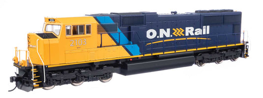 オンタリオ・ノースランド鉄道 EMD SD75I ディーゼル機関車