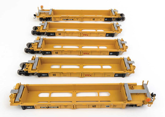 Thrall 40フィート 更新型 5ユニット ウェルカー TTX DTTX