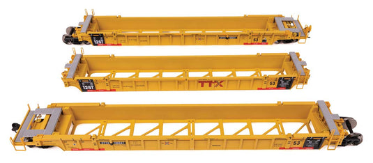 TTX NSC 53フィート 3両連接ウェルカー 完成品