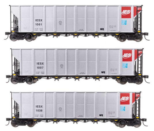 アライアント・エナジー IESX 50フィート RD-4 ホッパー車 3両セット 完成品