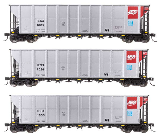 50フィート RD-4 ホッパー車 3両セット 完成品 アライアント・エナジー IESX