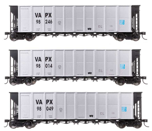 バージニア・パワー VAPX 50フィート RD-4 ホッパー車 3両セット 完成品