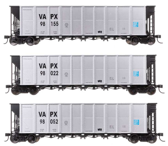 バージニア・パワー 50ft RD-4 ホッパー車 3両セット 完成品 VAPX