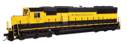 ニューヨーク・サスケハナ＆ウェスタン鉄道 EMD SD60 スパルタンキャブ ディーゼル機関車