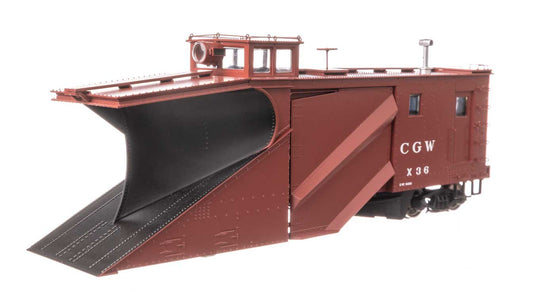 シカゴ・グレート・ウェスタン ラッセル除雪車 完成品